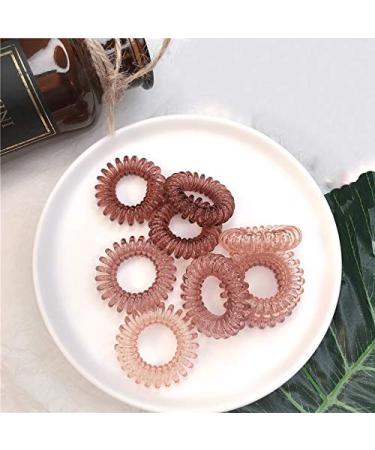 36pcs Spiral Hair Bands - Telephone Cord Hair Spirals & Ponytail Holders for Women | Durable & Stylish Hair Accessories - Buy Online on GoSupps.com