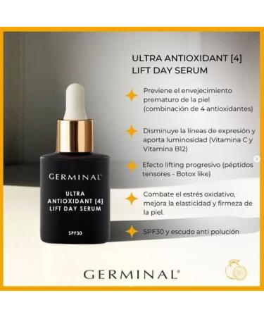 Germinal Ultraantioxidant dagserum SPF30 30 ml Kleur - Buy Online on GoSupps.com