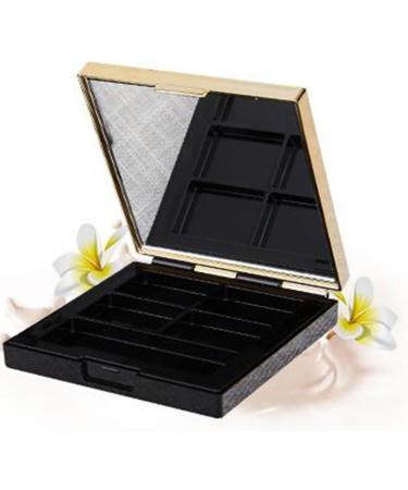 FOYTOKI 1pc Empty Eyeshadow Dish Eye Shadow Empty Palette Empty Eyeshadow Palette Empty Spotlight Dish Black - Buy Online on GoSupps.com