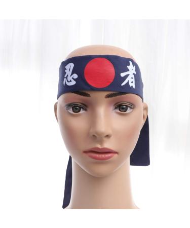 Uonlytech Sushi Chef Headband - Japanese Style Hair Band for Karate Cosplay & Kitchen Use - Buy Online on GoSupps.com