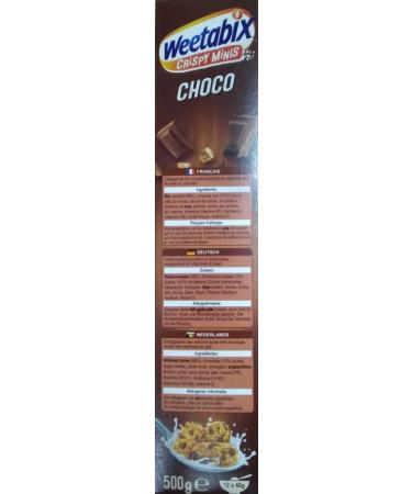 Weetabix Minis Choco Whole Wheat Cereal with Chocolate Chips 12 Pack - Buy Online on GoSupps.com