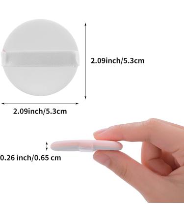 Sibba 8 PCS Makeup Sponge Powder Puff Set for Foundation Cushion & Concealer - Beauty Blender Holder Included - Blending Applicator Pads for Face Cream & Color Correcting - Mini Facial Cover - Skin Color - Buy Online on GoSupps.com