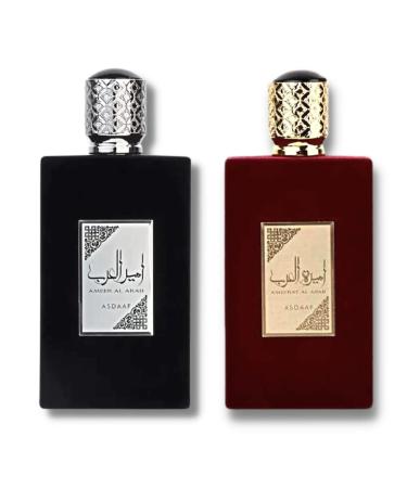 Asdaaf Ameer Al Arab and Ameerat Al Arab EDP 100ML (3.4Oz) Value Pack (VALUE PACK)