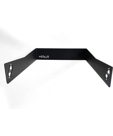 Meollo Wall Bracket for Pilates Ball - 100% Carbon Steel - Black - 2 Units | Fitness Yoga Balance Physiotherapy & Pregnancy - Buy Online on GoSupps.com