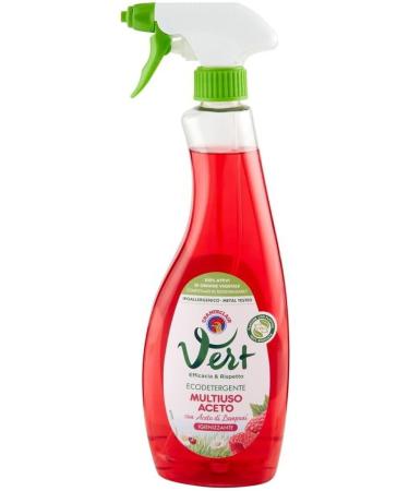 Chanteclair Eco-Friendly Multi-Purpose Laundry Detergent with Raspberry Vinegar 620ml + 1 x Felce Azzurra Talc Bag 100g - Buy Online on GoSupps.com