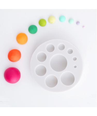 KALAIEN Dome Cabochon Gemstone Silicone Mold for Cake Decoration, Cupcake Topper, Polymer Clay, Resin Epoxy, Jewelry Making - Small (2.7 inch) - Buy Online on GoSupps.com