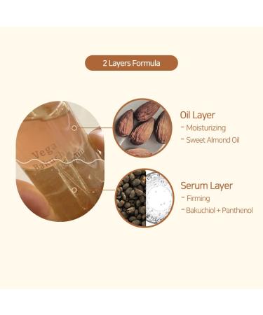Vegan Firming Serum for Dry Sensitive Skin - Sweet Almond Oil & Retinol - 1.69Oz | Best International Shipping - Buy Online on GoSupps.com