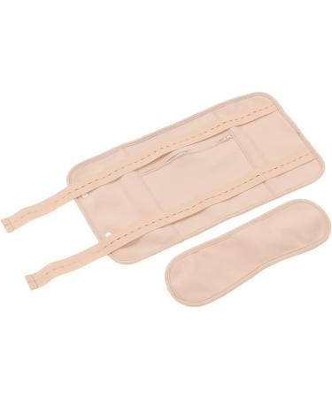 Castor Oil Pack - Reusable Cotton Adjustment Belt for Waist | Daily Use | Khaki - Shop Internationally - Buy Online on GoSupps.com