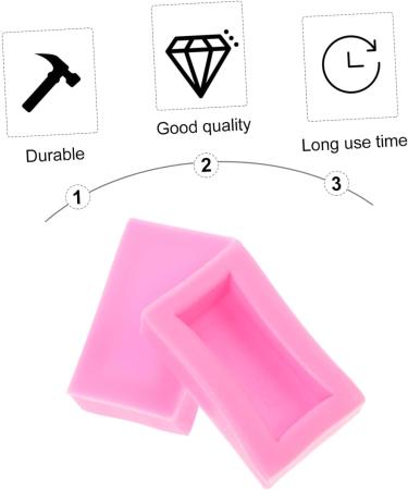 Zerodeko 2pcs Gold Brick Mold Sugar Craft Mold DIY Resin Jelly Shots Cake Baking Mold DIY Baking Mold Silicone Cake Mold Silicone Bar Mold Tuile Molds Silicone Silica Gel Decorate Chocolate - Buy Online on GoSupps.com