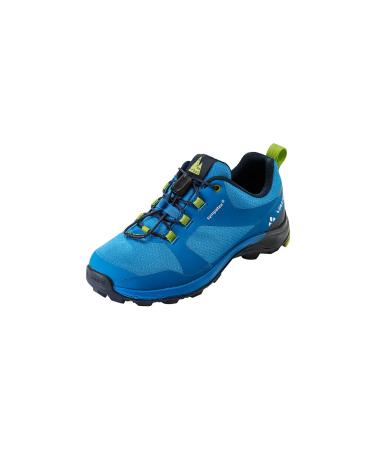 Vaude children's outdoor shoes Lapita II low stx outdoor sports shoe for boys and girls waterproof hiking shoes 33 EU Radiate Blue Eclipse