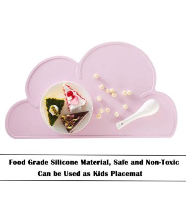 Love Dream Silicone Pet Feeding Mat with Raised Edge - Anti-Slip Waterproof Pink Placemat for Dogs and Cats - Buy Online on GoSupps.com