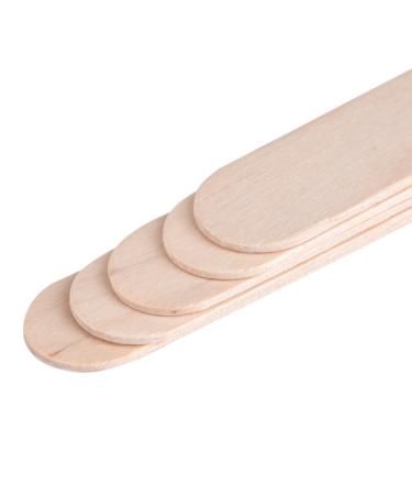 ANGGREK 100Pcs Waxing Stick Spatula Disposable Wooden Hair Removal & Craft Sticks for Body Waxing | International Shipping - Buy Online on GoSupps.com