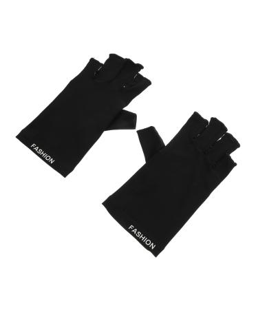 Ipetboom 1 Pair Nail Protection Gloves Mittens Nail Art Gloves Salon Nail Art Tools Manicure Tools Manicure Protective Accessory Salon Manicure Gloves Nylon Thin Section Miss Accessories