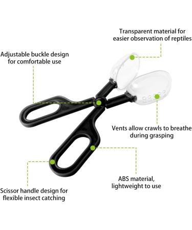 MIOYOOW 3PCS Reptile Feeding Clamp Set | Tweezers for Turtles Frogs Spiders & Lizards | Durable Reptilia Feeding Tools - Buy Online on GoSupps.com