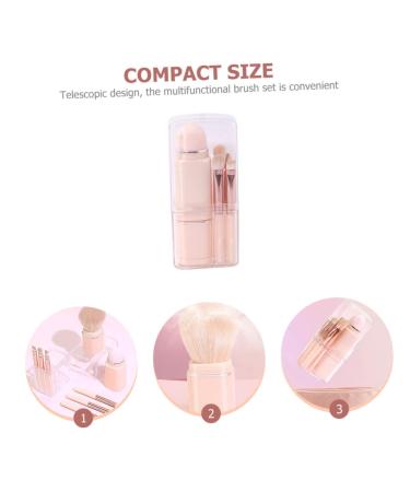 Shop Minkissy 3 Sets 8 in 1 Makeup Brush Kit - Travel Blush Loose Powder & Foundation Brushes - Pink Cosmetic Tools for Flawless Makeup - Buy Online on GoSupps.com