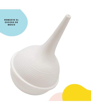 Safety 1st Newborn Nasal Aspirator - Gentle Relief for Congestion, White - Buy Online on GoSupps.com