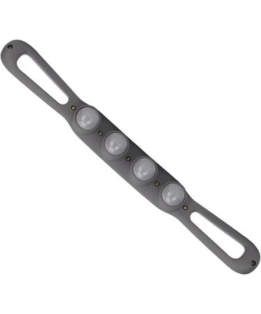 Ververt Touch Massage Roller Stick - 360 Muscle Relief for Shoulders & Arms | Gray Lymphatic Drainage Tool - Buy Online on GoSupps.com