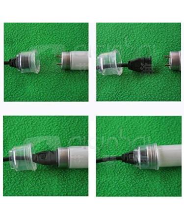 Marine Color Waterproof T8 Bulb Socket DIY Part Lighting Reef 1 Pair (2 Pcs) Now !!! - Buy Online on GoSupps.com