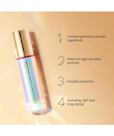 Palace Identity Gemstone Poreless Face Primer - Hydrating, Skin Tone Correcting & Brightening - 1 Fl Oz (Tourmaline Green) - Buy Online on GoSupps.com