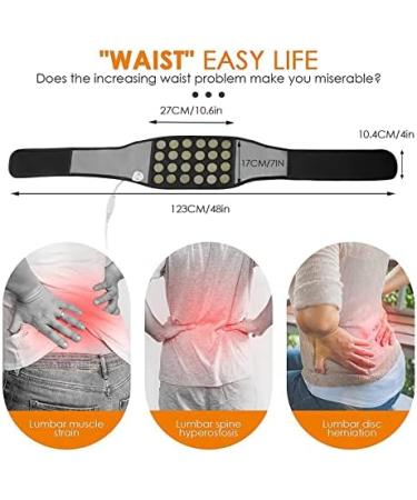 Heating Cushion & Blanket - Adjustable Temperature Jade Wrap for Lower Back Pain Relief - Electrical Heating Belt for Waist & Abdominal Comfort - Buy Online on GoSupps.com