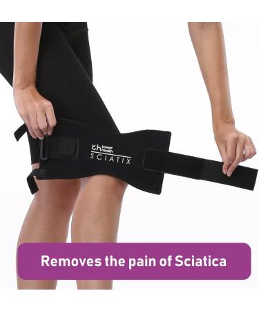 Sciatix - Instant Sciatica Relief |Helps Relieve Back Pain and Sciatic Pain (Sciatica) by Acupressure Compression Relief Calf WRAP. Class I Medical Device - Buy Online on GoSupps.com