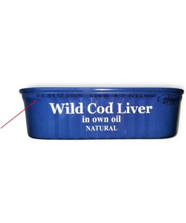 Pisces Icelandic Wild Cod Liver 4.05oz/115g Pack of 3 - 3 Pack 4.05 Ounce - Buy Online on GoSupps.com
