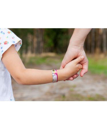 Vicloon Emergency Bracelet for Children - 12 PCS Waterproof ID Bracelet Set with Marker Pen | Reusable Name Bracelets for Boys Girls & Toddlers - Buy Online on GoSupps.com