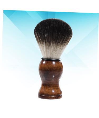 Minkissy Soft Beard Shaving Brush | Bamboo Men's Beard Tool 11x3.2CM | Perfect for Grooming & Styling - Buy Online on GoSupps.com