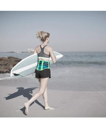 Bauerfeind Sports Back Support - Breathable Compression - Anatomically Contoured Pad - Air Knit Fabric - Black Medium - Buy Online on GoSupps.com