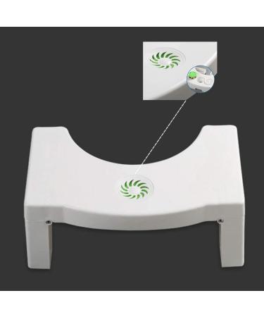 7" Folding Squatting Toilet Stool Foldable Bathroom Stools Toilet Step Stool Comfortable Squat Aid Stool Fits All Toilets  Folds for Easy Storage - Buy Online on GoSupps.com