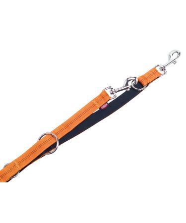 Nobby Leash Soft Grip orange L: 200 cm W: 25 mm 1 piece orange-black width 25 mm