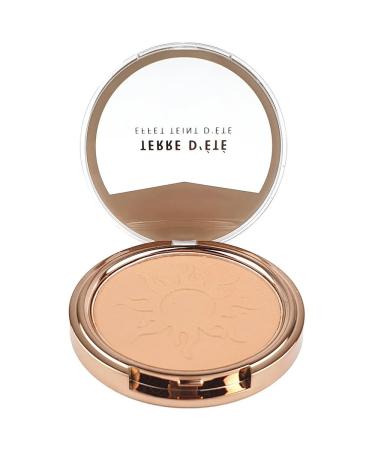 G n rique Bronze makeup powder bronzed complexion compact terracotta color 12g