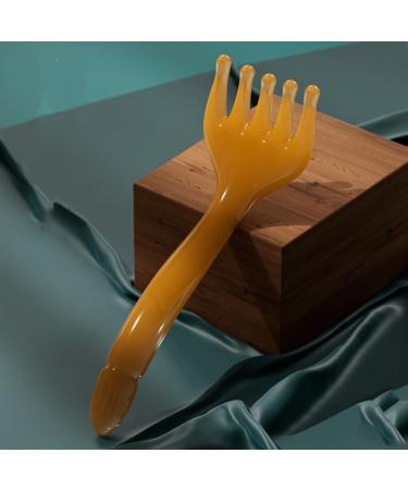 Patkaw Scalp Massager & Gua Sha - 2-Piece Back & Head Scratch Massage Device for Relaxation & Hair Growth - Spa Quality Green - Buy Online on GoSupps.com