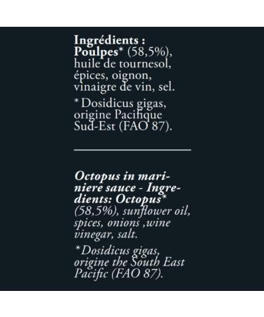 Octopus in Marini re Sauce 111g Ederki x 6 - Buy Online on GoSupps.com