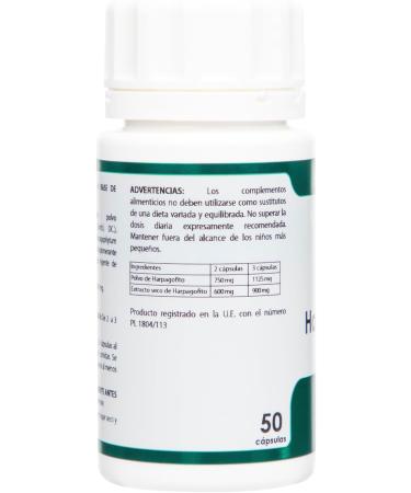 Equisalud Holophyte Harpagophyto Forte 50 capsules - Buy Online on GoSupps.com