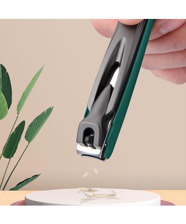 BOKIOESDE Colorful Nail Clippers Precision Tools For Easy And Precise Clipping Portable Stainless Steel Anti-Splashing Nail Cutter red S S Red - Buy Online on GoSupps.com
