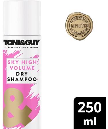 Toni & Guy Sky High Volume Dry Shampoo 250ml - Buy Online on GoSupps.com