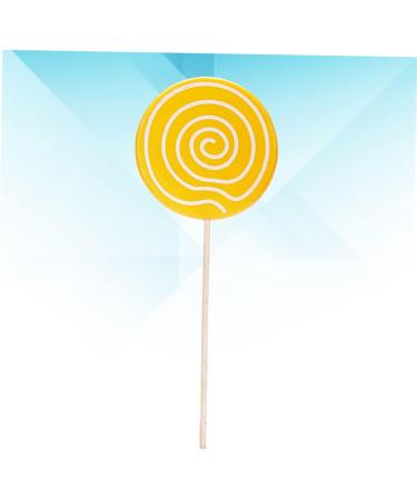 Veemoon 3pcs Lollipop Crafts Kids Playset Large Lollipop Decor Candy Lollipop Prop Carnival Cosplay Baby Food Organic Tablet Holder for Car Wedding Topper Big Lollipop Cake Child Bamboo - Buy Online on GoSupps.com