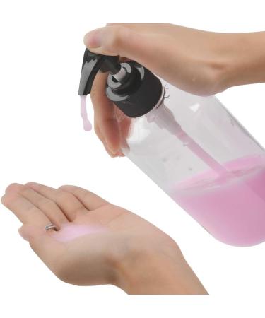 Buy Cenben 4-Pack 500ml PET Plastic Soap Dispenser - Pumping & Foam Hand Soap Bottles for Home Use - Transparent Shampoo & Soap Container - Buy Online on GoSupps.com