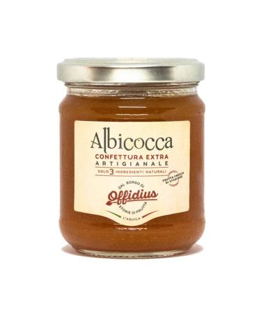 Offidius - ESTRA Apricot Jam - 220 gr - Made in Italy