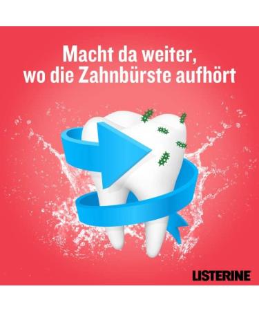 Buy Listerine Smart Kidz Mild Berry Mouthwash - Alcohol & Sugar-Free Antibacterial Protection for Kids (500ml Pack of 4) - Ideal for Ages 6+ - Buy Online on GoSupps.com