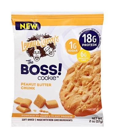 Lenny & Larry, L&L Boss Cookie Peanut Butter, 2 Ounce