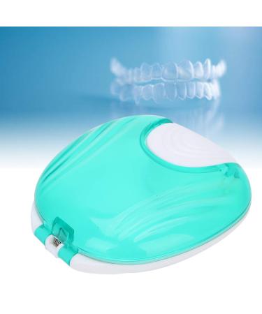Portable Waterproof Orthodontic Retainer Suitcase | Travel Storage Container for Invisalign Braces & Prostheses (Blue) | Ideal for Adults - Buy Online on GoSupps.com