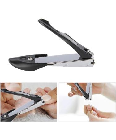 Nail Clipper Manicure Clipper Nail Clipper Professional Stainless Steel Nail Clipper with (Large Black) - Buy Online on GoSupps.com