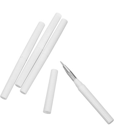 Beavorty 8 Pcs Double-ended Silicone Liner Makeup Accessory Portable Lip Lip Balm Applicator Silicone Eyeshadow Silicone Lip Brush Eyeshadow Makeup Brush Makeup Applicator 12.00X1.00X1.00CMx2pcs Whitex2pcs - Buy Online on GoSupps.com