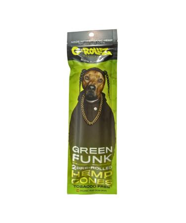 G-Rollz Green Funk Flavoured Hemp Cones - Buy Online on GoSupps.com
