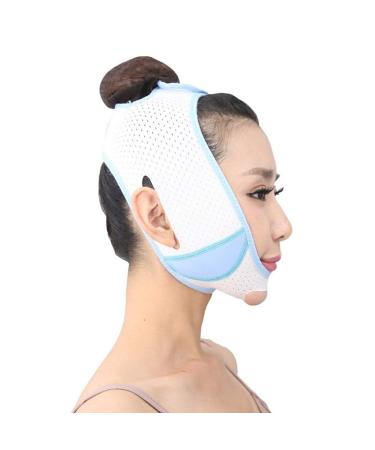 Facelifting Bandage Lifting Face Firming V-Face Sleep Double Chin Decree Pattern Lift Cheek Hood Facelifting White