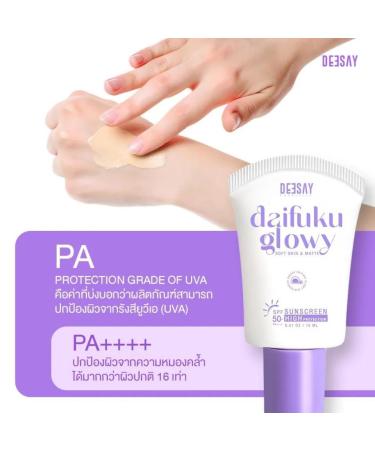 Deesay Daifuku Glowy Soft Skin Matte High Protection 15ml - International Shipping Available - Buy Online on GoSupps.com