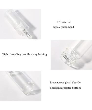 kawehiop 20pieces Refillable And Eco-friendly Mini Empty Spray Bottle For Easy Application Of Essential Oils Glass Easy - Buy Online on GoSupps.com