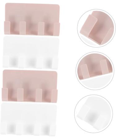 ABOOFAN 16-Piece Self-Adhesive Storage Hooks - Perfect for Cell Phones Chargers Keys & More | Ideal for Bedroom Organization - Buy Online on GoSupps.com